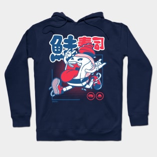 SALMON SUSHI JUMP (RETRO) Hoodie